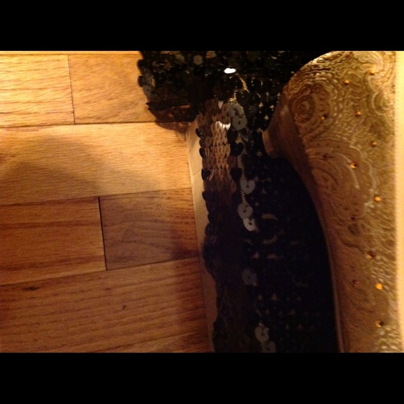 NINEWEST MULTI print kitten heels size 8.5 - Picture 4 of 4